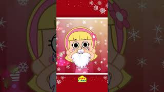 Finger Family Song For Kids  Elly Santa Face shorts christmas [upl. by Surtimed]