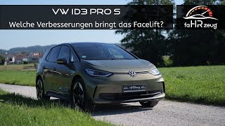 VW ID3 Pro S 2023  Macht das Facelift jetzt alles besser Fahrbericht  Review  Einzeltest [upl. by Rett520]