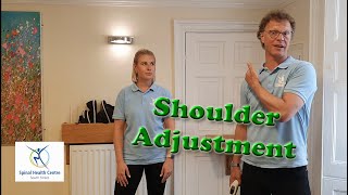 Chiropractic Activator Shoulder Adjustment [upl. by Llemor700]