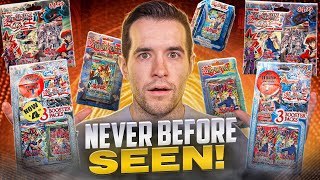 Opening NEVER BEFORE SEEN Yugioh Products From 20 Years Ago [upl. by Remmus487]