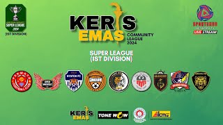 KERIS EMAS COMMUNITY LEAGUE  SUPER LEAGUE  1ST DIV  SEMICON ROVERS FC VS PERMATA FC [upl. by Bordie]