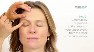 How to achieve the best results with Remescar Sagging Eyelids Tutorial [upl. by Essilem]