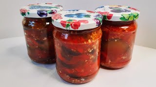 Они такие вкусные что невозможно устоять САЛАТ из БАКЛАЖАНОВ на зиму БЕЗ СТЕРИЛИЗАЦИИ [upl. by Dieter715]