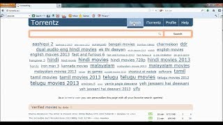 Working Torrentz Eu  How to download movies  applications  games etc Link in Description [upl. by Hurlbut]