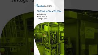 Packaging Equipment  Disco DFD6361 ASM AD830 ASM AD830 SUSSMicroTec CB200M SUSSMicroTec CBC200 [upl. by Mulac]