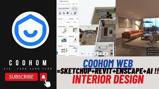 Review COOHOM thiết kế nội thất từ A đến Z trên nền Web [upl. by Eillim]