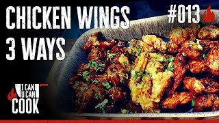 Chicken Wings  Korean Honey Garlic and BBQ [upl. by Kall]