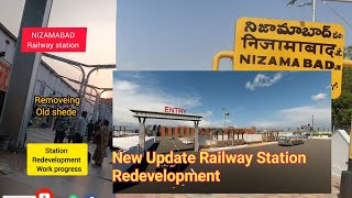 New Update Railway Station Redevelopment Nizamabad railway junctionrailinfo [upl. by Madra]