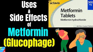 Metformin Glucophage – Side Effects Uses Mechanism of Action Dosage  Glumetza  Fortamet [upl. by Moriah]