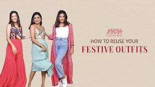 HOW TO STYLE YOUR FESTIVE OUTFITS ❤️  Gujju Unicorn [upl. by Mond]