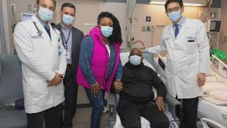 Man released from Mass General after receiving worlds first pig kidney transplant [upl. by Aicekal72]