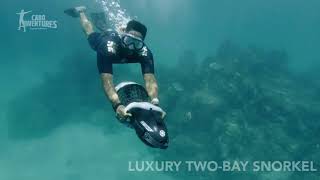 Snorkeling at Chileno Bay amp Santa Maria Beach with Cabo Adventures [upl. by Adoree]