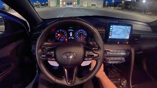 How Does the Veloster N Compare to its Rivals POV Night Drive [upl. by Xena722]