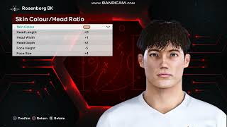 PES 2021 How to create Sverre Nypan 🇳🇴 Rosenborg BK [upl. by Aserehs839]