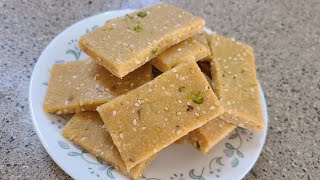 तिल गुड़ और मावा का गजक Soft Til Khoya Gajak Til Jaggery Mawa Gajak  Til Patti  Sesame brittle [upl. by Gautious]