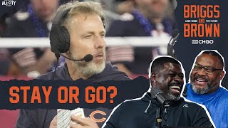 Can Matt Eberflus Chicago Bears find leadership in the locker room  Briggs And Brown Show [upl. by Corene]