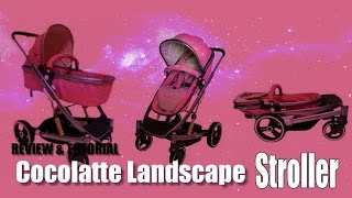 Cocolatte landscape stroller review [upl. by Ntsud]