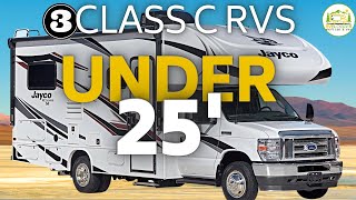 3 Small Class C RVs Under 25 [upl. by Ulick]