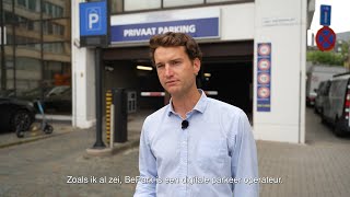 Smart Parking van BePark in Antwerpen met 4Gtechnologie [upl. by Icken381]