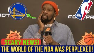 IT HAPPENED IT CAUSED PANIC IN THE NBA KEVIN DURANT MAKES AN UNEXPECTED DECISION GOLDEN STATE NEW [upl. by Eerehs265]