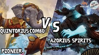 Quintorius Combo vs Azorius Spirits MTG Pioneer [upl. by Anatole]