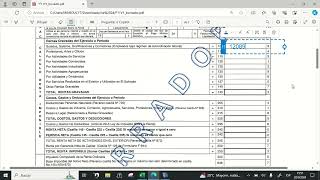llenado formulario f11 Impuesto Sobre la Renta [upl. by Ycnahc]