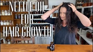 HERBAL HAIR OILS RECIPE  Which Oil is Best for Your Hair Type  Make Nettle Oil [upl. by Ladnyc1]