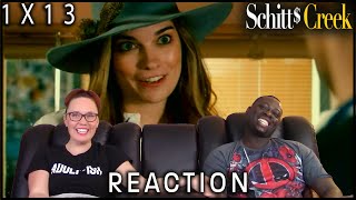 SCHITTS CREEK 1X13 Town for Sale REACTION FULL reactions on Patreon [upl. by Ahseenal]