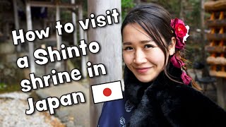 Japanese Religion Shintoism  How to visit Shrine [upl. by Maclaine]