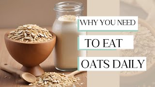 10 Surprising Health Benefits of Eating Oats Daily [upl. by Ennagrom226]