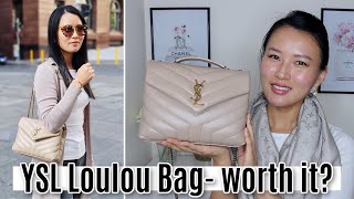 Saint Laurent Loulou bag First Impressions  WHATS IN MY BAG [upl. by Joete264]