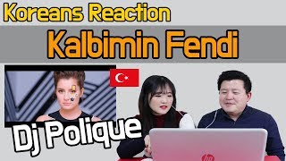 Dj Polique feat Atiye amp 9Canlı  Kalbimin Fendi Reaction Koreans React  Hoontamin [upl. by Yazbak]