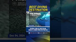 Pilipinas kinilala muli bilang Worlds Leading Diving Destination  News Light [upl. by Keppel]