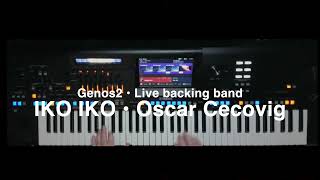 IKO IKO • Genos2 live backing band [upl. by Narahs]