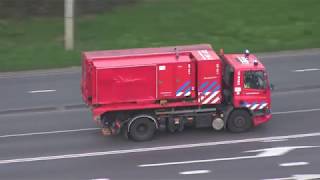 Dompelpomp brandweer Krimpen aan den IJssel onderweg naar grote brand Bergschenhoek [upl. by Ekalb]