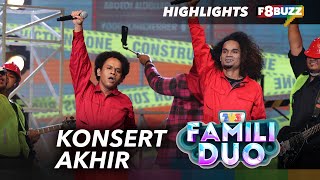 Famili Duo 3 Minggu 8 Akhir • Highlights Persembahan Komen Juri amp Keputusan [upl. by Anneg]