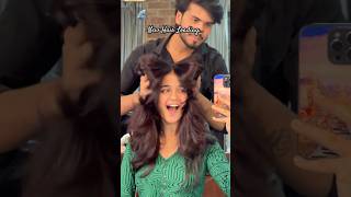 Bye bye Red hair👋 vishakhapandey minivlog banaras hairtransformation haircut [upl. by Leong]