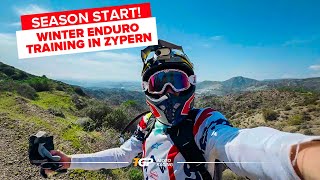 Winter Enduro Training in Zypern 2024  Tag 2  TGP MotoRacing [upl. by Matthiew]