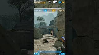 2vs5 Clutch mave einfach insane into Shairoe Finish cs2 shorts [upl. by Cedell691]