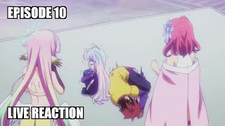 No Game No Life Episode 10 Reaction ノーゲーム・ノーライフ [upl. by Florine]