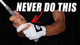 NEVER DO THIS WITH YOUR INTERLOCK GOLF GRIP [upl. by Wendye]