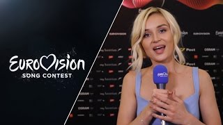 AskEurovision  Question for Polina Gagarina Russia [upl. by Kiefer]