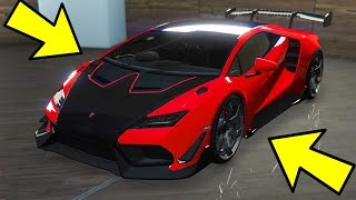 GTA ONLINE NEW DLC CAR quotPEGASSI TEMPESTAquot CUSTOMIZATION IMPORTEXPORT DLC NEW VEHICLE [upl. by Narmis]