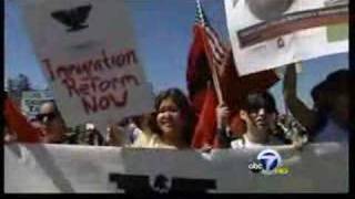 Cesar Chavez Day Immigration Rights March [upl. by Leila]