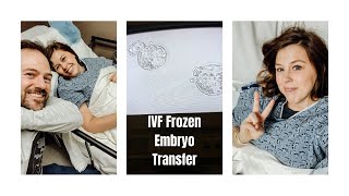 IVF Frozen Embryo Transfer Day  2 Embryos  4 Years Of Infertility amp Loss [upl. by Noraj837]