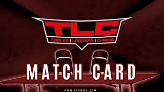 WWE TLC 2019 Full Match Card  Tables Ladders amp Chairs Matches 2019  ITNWWE [upl. by Thorlie944]