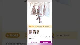 This kurta 10kka rating h🫣 meesho kurta dress womensclothing festival shorts fashion new [upl. by Aldous]