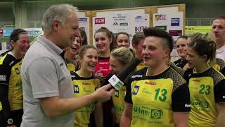 UHC Analyse  UHC Müllner Bau Stockerau vs HIB Handball Graz 20181216 [upl. by Annaehs]