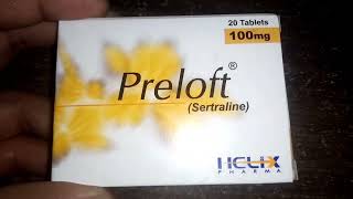 Preloft tablet uses in urdu  Sertraline uses in urdu  Preloft 50mg 100mg 25mg tablet Side effects [upl. by Arramahs]