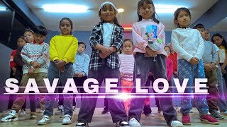 Savage Love Dance Choreography Peace Dance Studio  Junior Team [upl. by Myca]